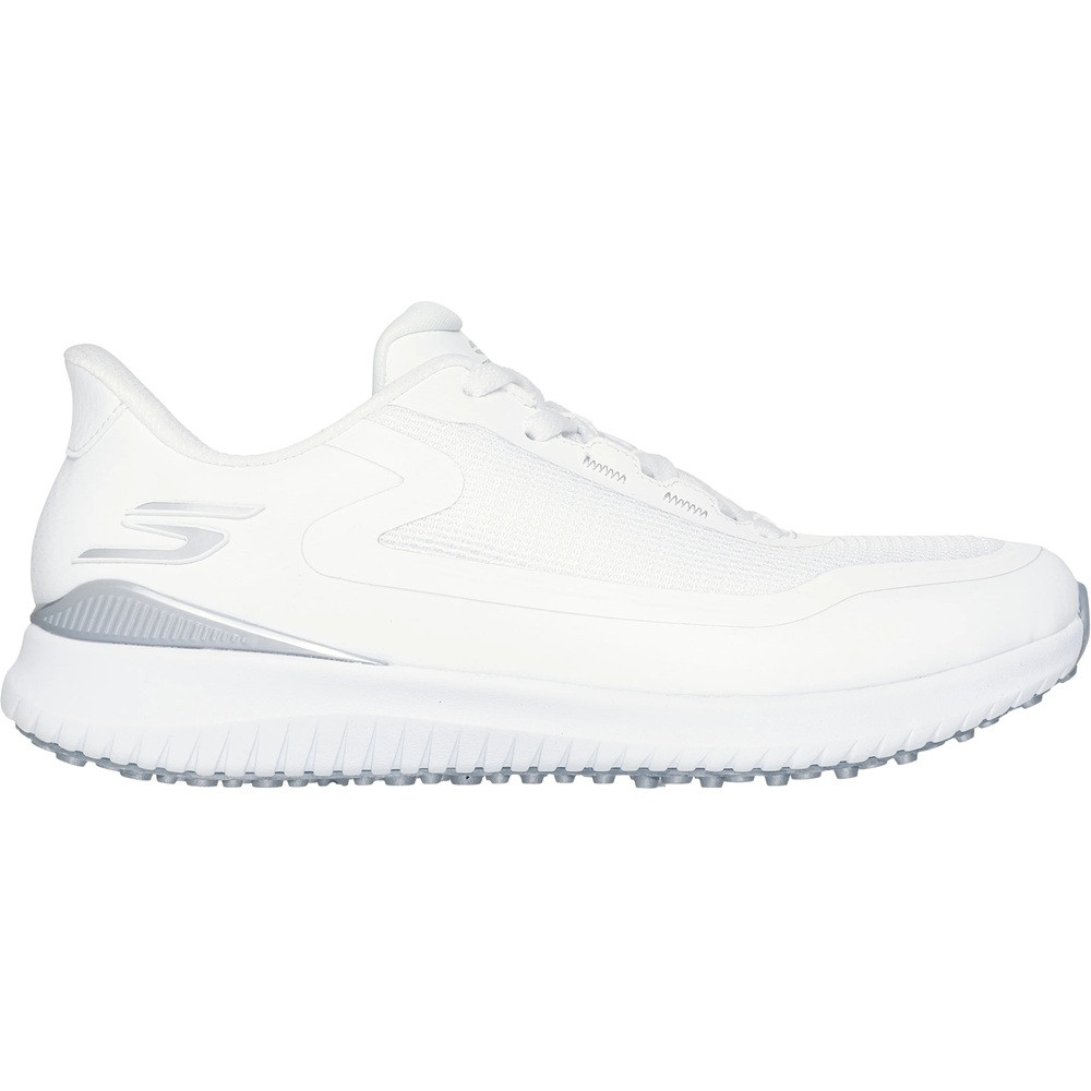 Skechers Women's Go Golf Flight Slip In Wide Golf Shoes - White